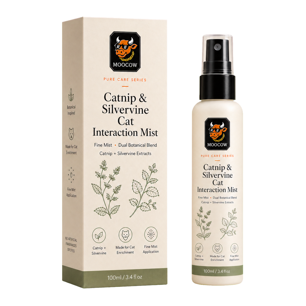 Catnip & Silvervine Cat Interaction Mist