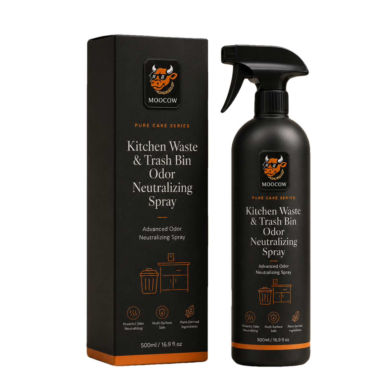 Kitchen Waste & Trash Bin Odor Neutralizing Spray