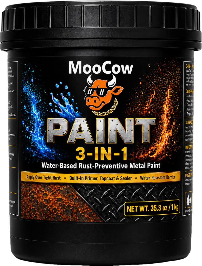 3-In-1 Rust-Preventive Metal Paint